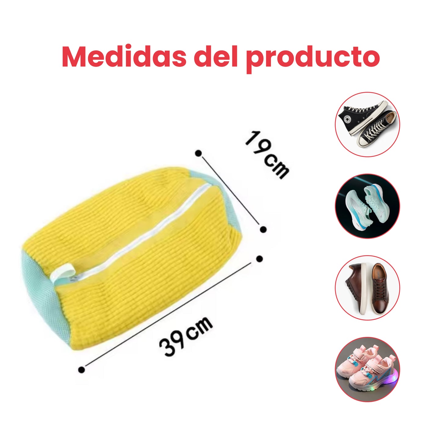 Bolsa Para Lavar Zapatos 2x1