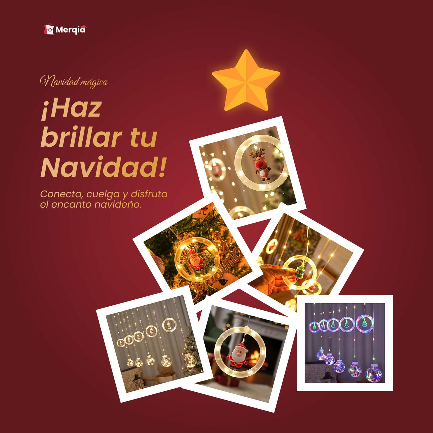 Aros Luminosos de Navidad