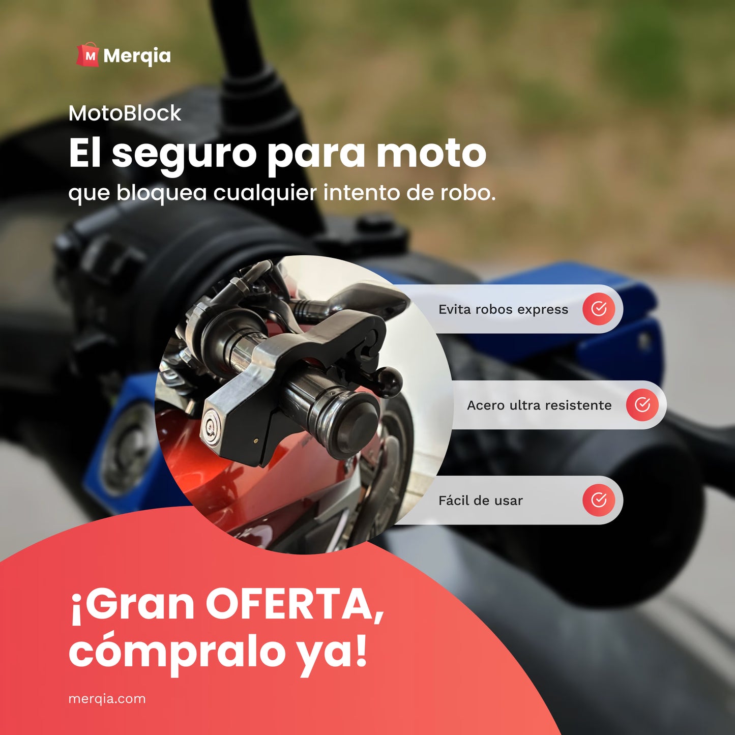 MotoBlock - Seguro para moto